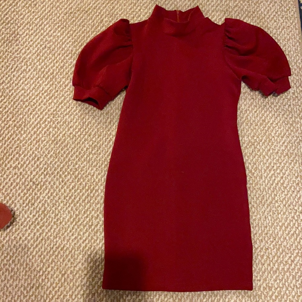 Red dress